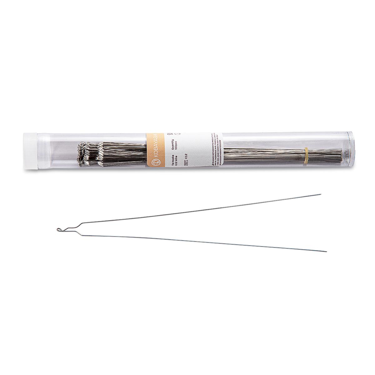 Long KOBAYASHI Tie Hooks – Orthodontic – Pack Of 100 – ORTHODENTALUSA O-160